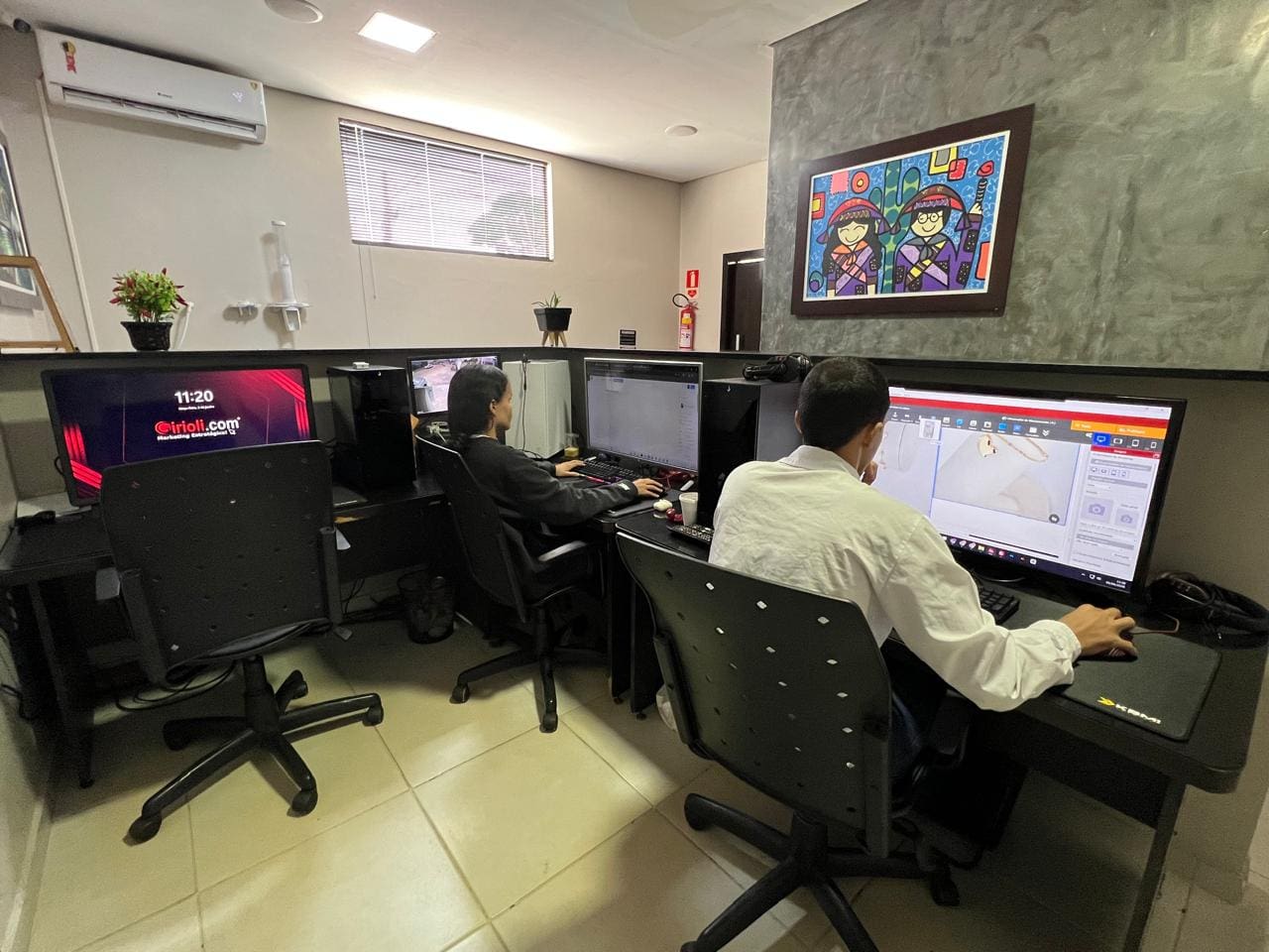 Foto interna da Matriz Girioli 2026